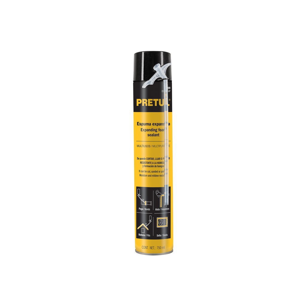 [T27009] Espuma expansiva, 750 ml, Pretul