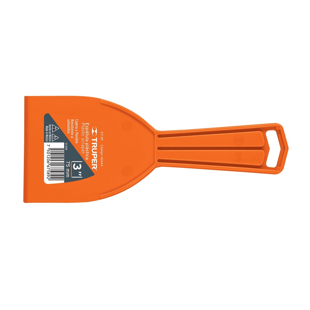 Espátula plástica de 3', Truper - Pag 156