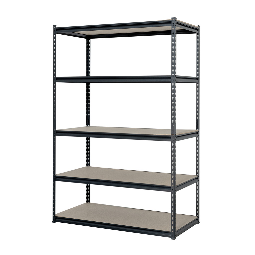 Estante metálico 5 repisas MDF cap. 60 Kg 183x61x122, Pretul