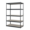 Estante metálico 5 repisas MDF cap. 60 Kg 183x61x122, Pretul