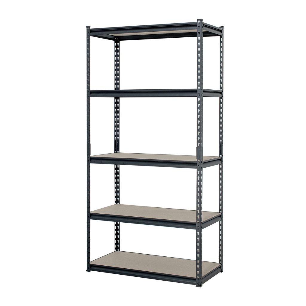 Estante metálico 5 repisas MDF cap.60 kg 183x46x91, Pretul