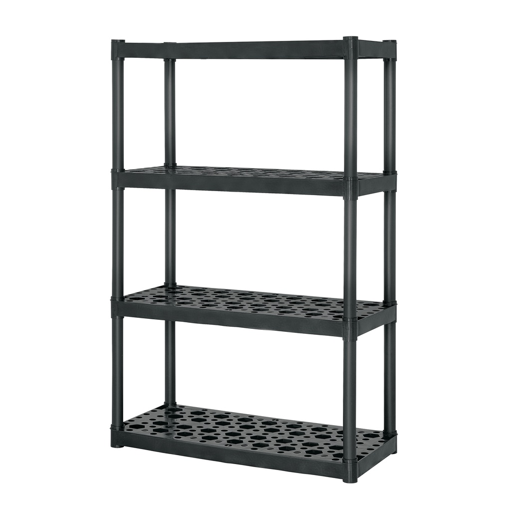 Estante plástico uso rudo 4 rep/cap. 70 kg 142x43x91, Truper