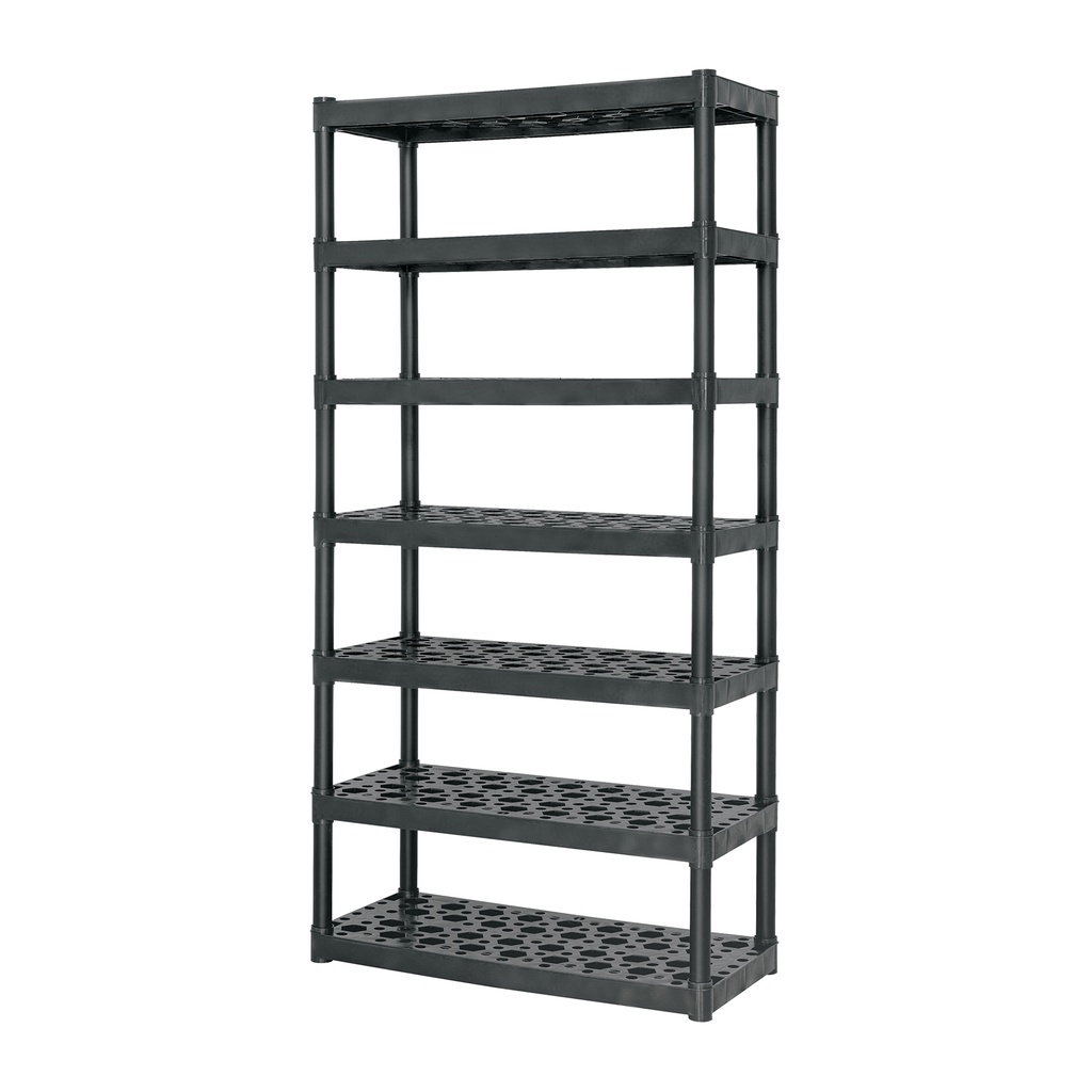 Estante plástico uso rudo 7 rep/cap. 70 kg 185x43x91, Truper