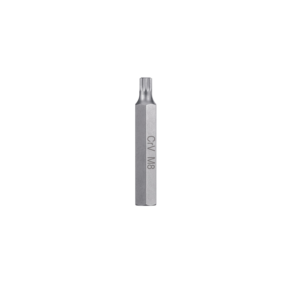Estuche con 3 puntas bristol M8 largo 3', Truper Expert