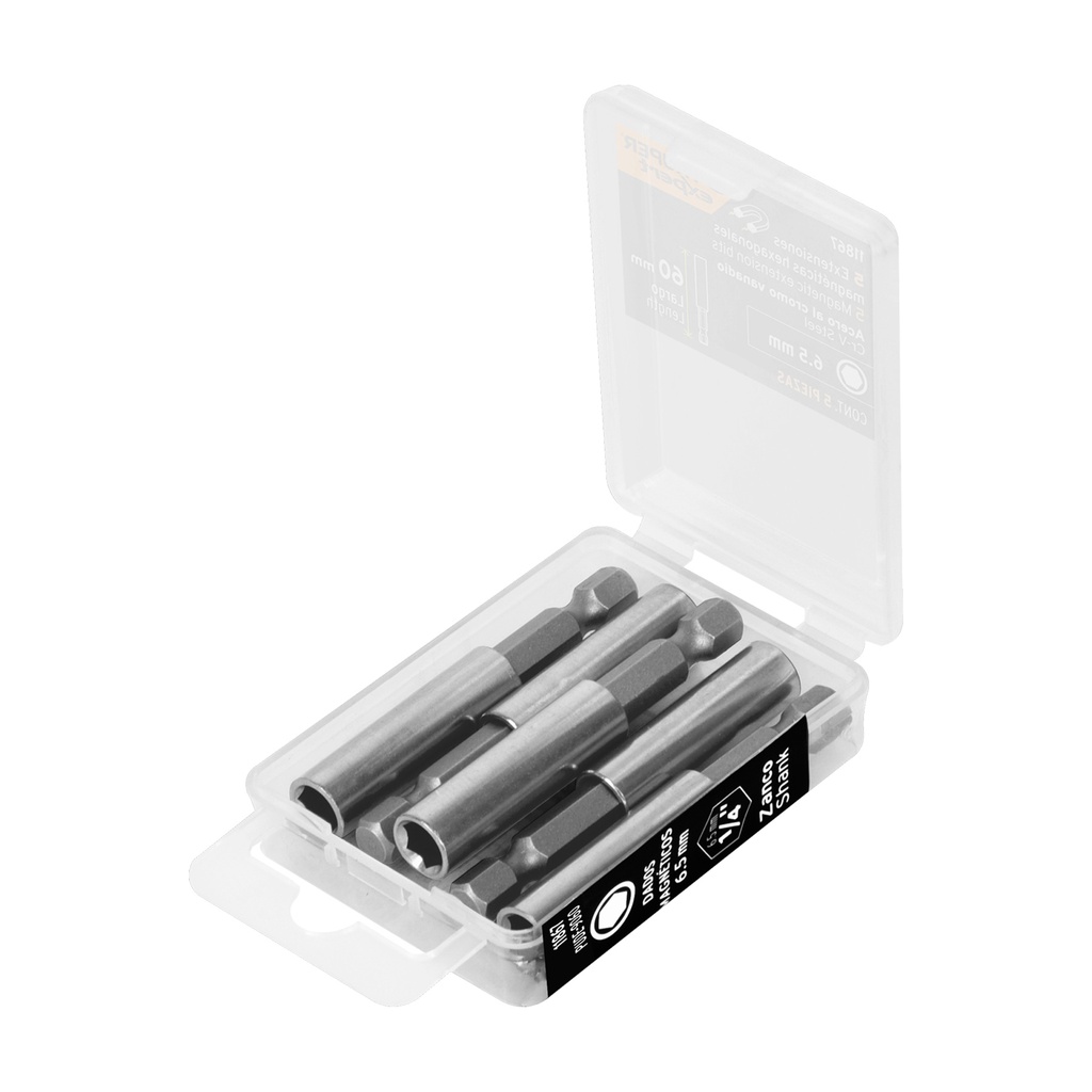 Estuche con 5 extensiones de 60 mm magnéticas, Expert - Pag 329