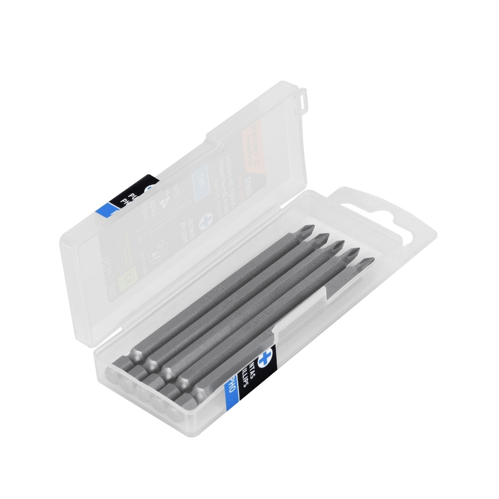 Estuche con 5 puntas de cruz PH0 largo 4', Truper Expert - Pag 325