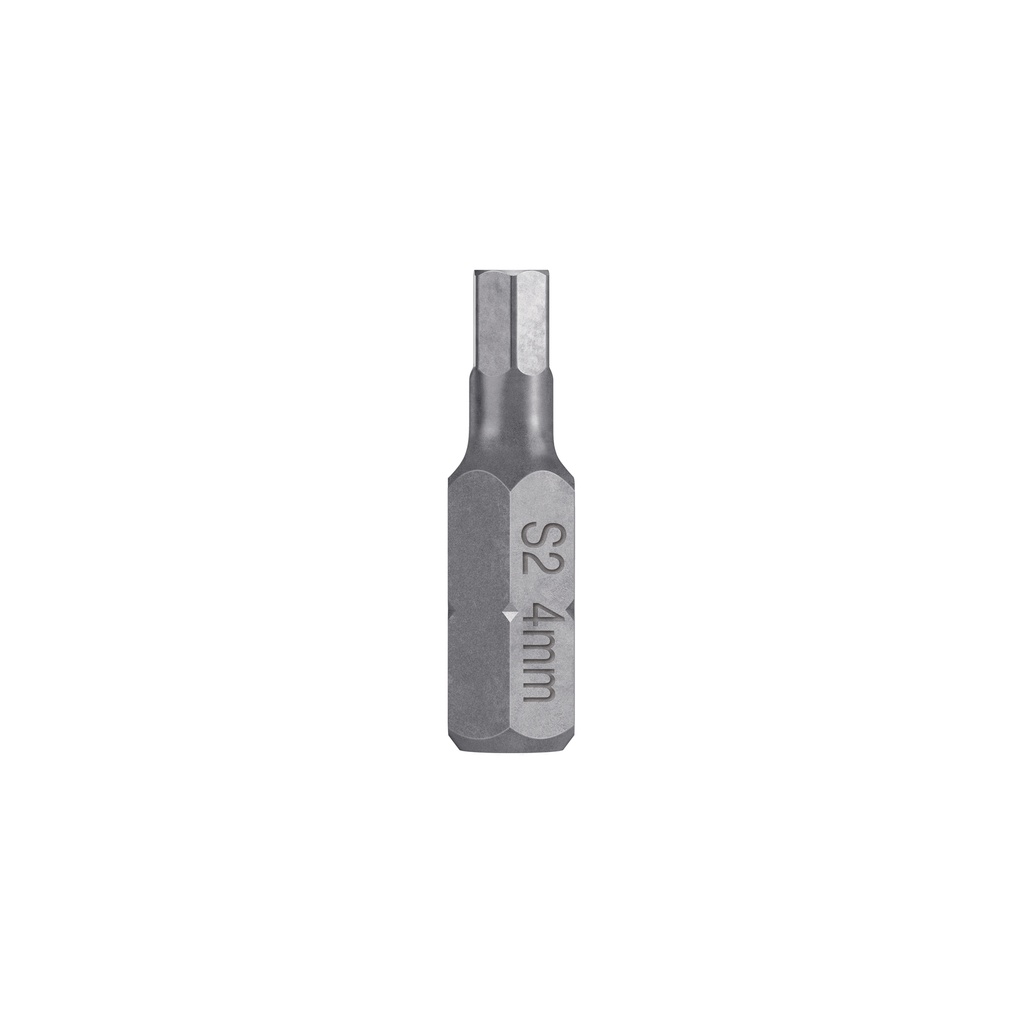 [T12529] Estuche con 5 puntas hexagonales de 4 mm largo 1', Expert