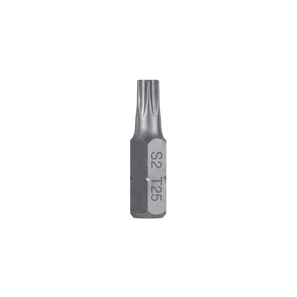 Estuche con 5 puntas torx T25 largo 1', Truper Expert