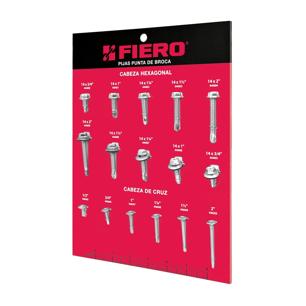 Exhibidor Fiero de pijas punta de broca - Pag 625