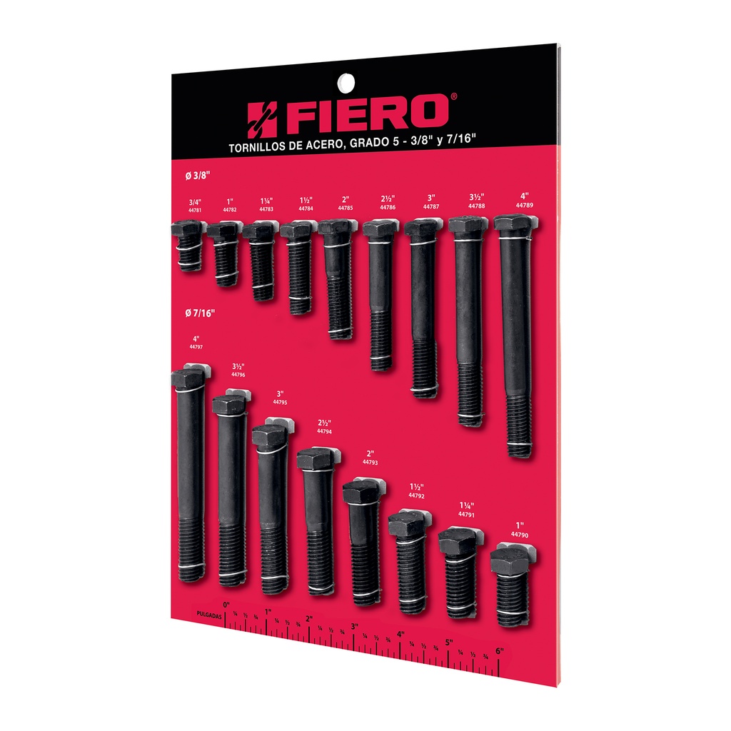 [T55699] Exhibidor Fiero de tornillos #2, grado 5