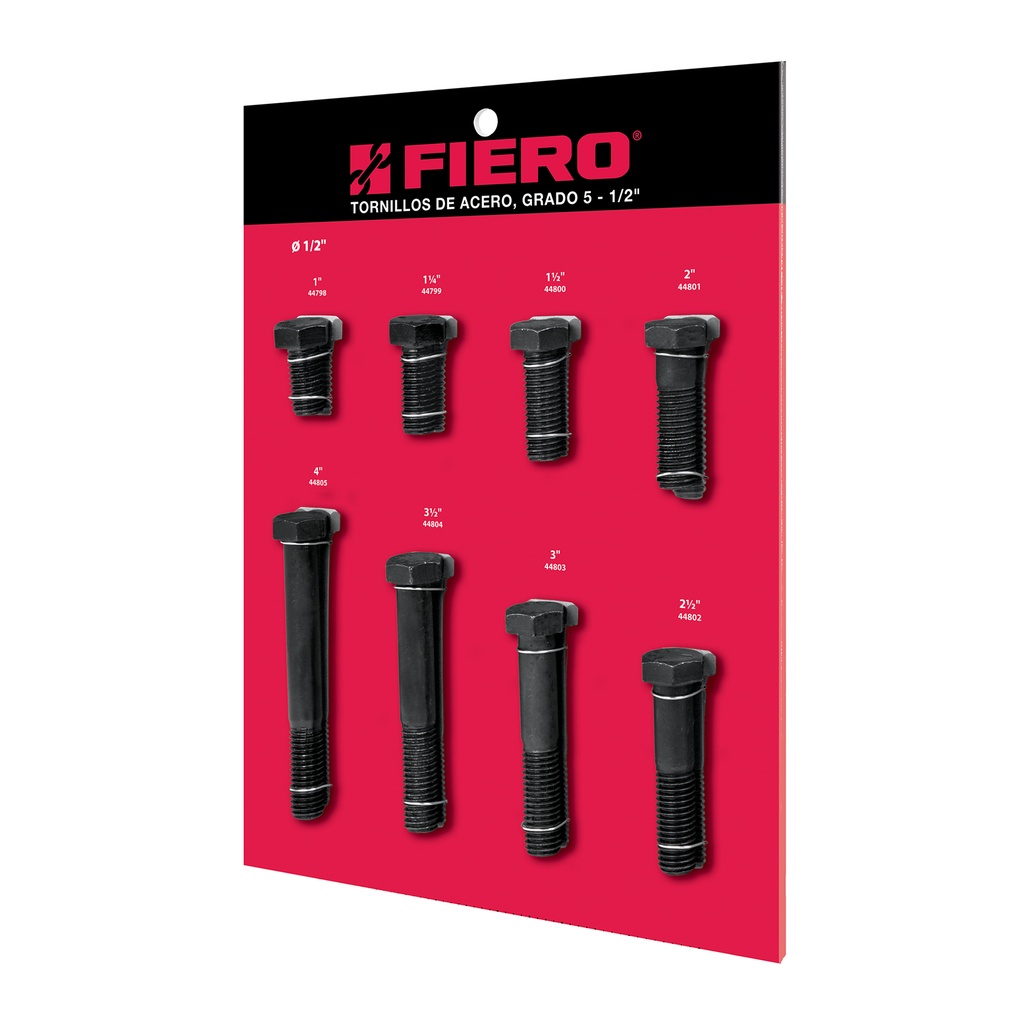 Exhibidor Fiero de tornillos #3, grado 5 - Pag 625