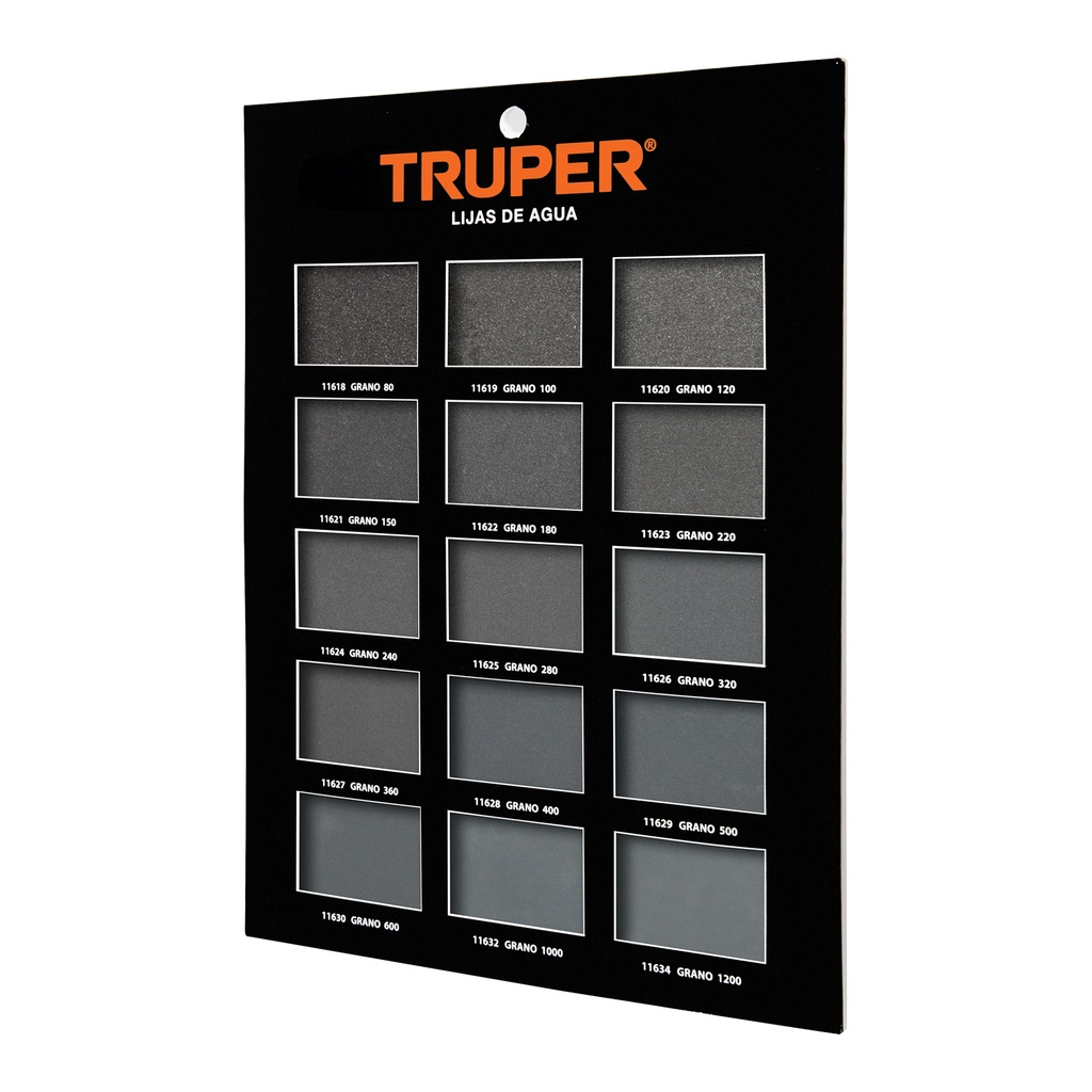 [T55559] Exhibidor Truper de lijas de agua