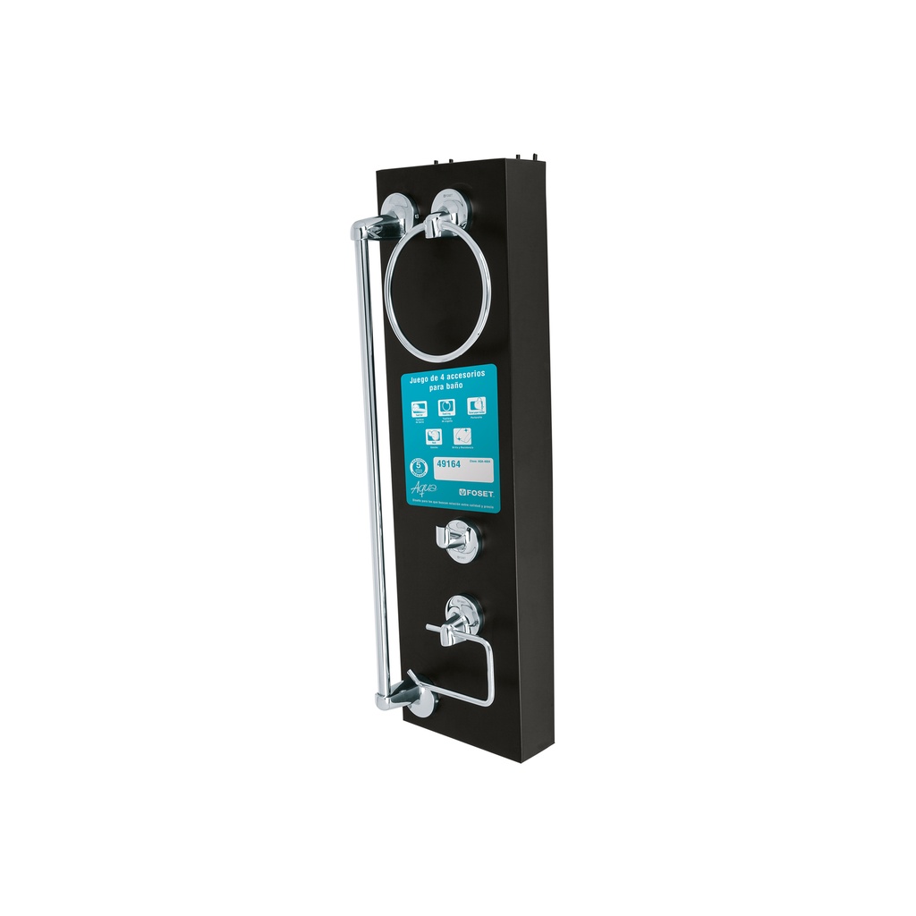 Exhibidor con jgo de acc AQA-4004, Foset