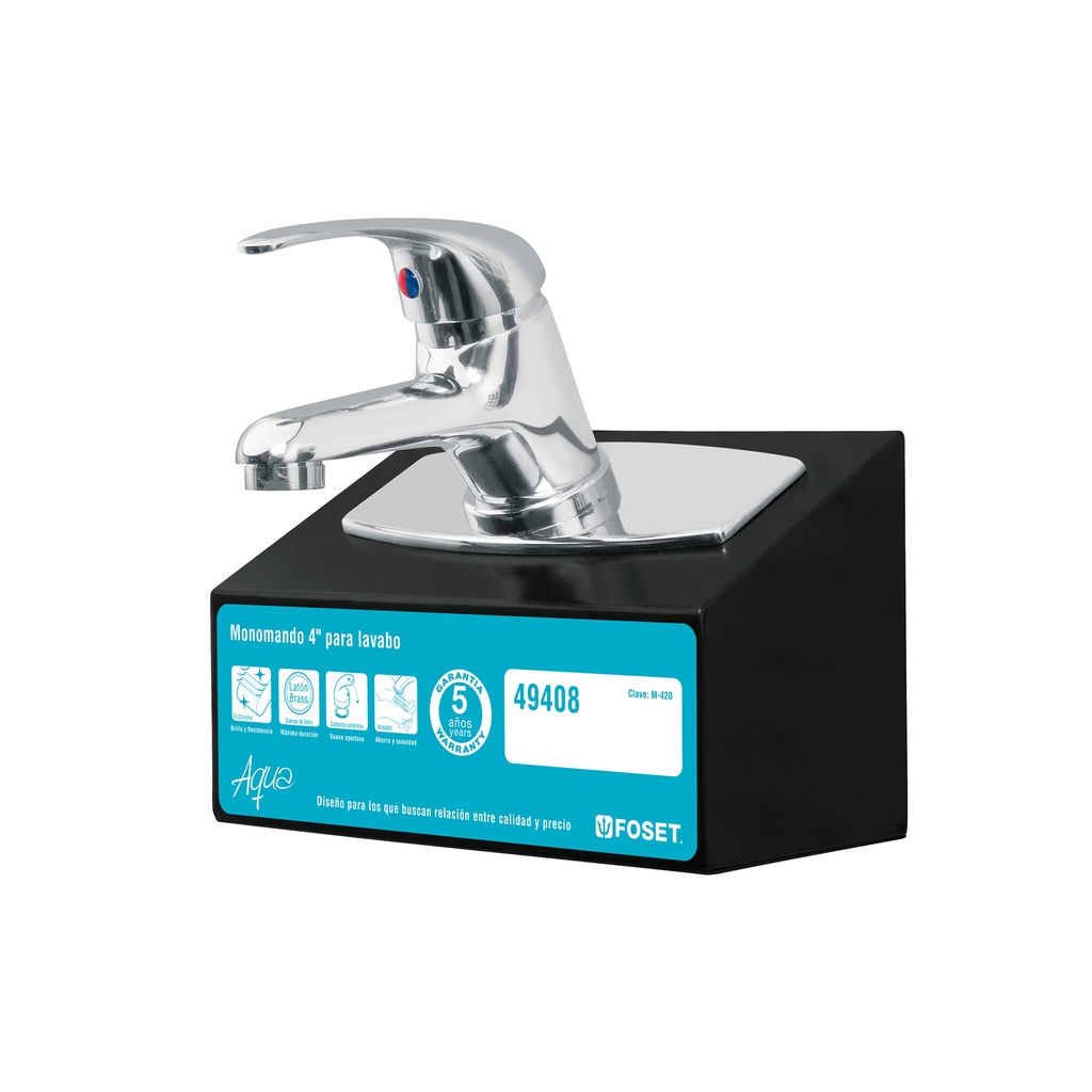 Exhibidor con monomando AQM-42, Foset - Pag 623