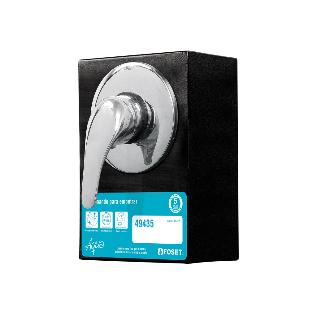 Exhibidor con monomando para regadera AQM-71, Foset - Pag 623