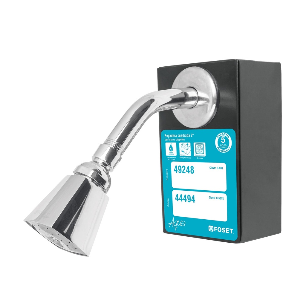 Exhibidor con regadera R-501, Foset