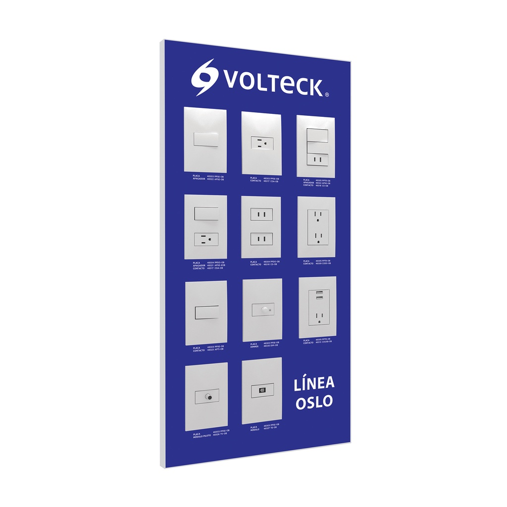 [T51588] Exhibidor de línea Oslo, Volteck