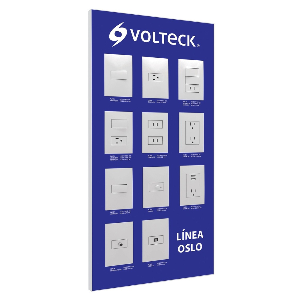 Exhibidor de línea Oslo, Volteck - Pag 524, 809