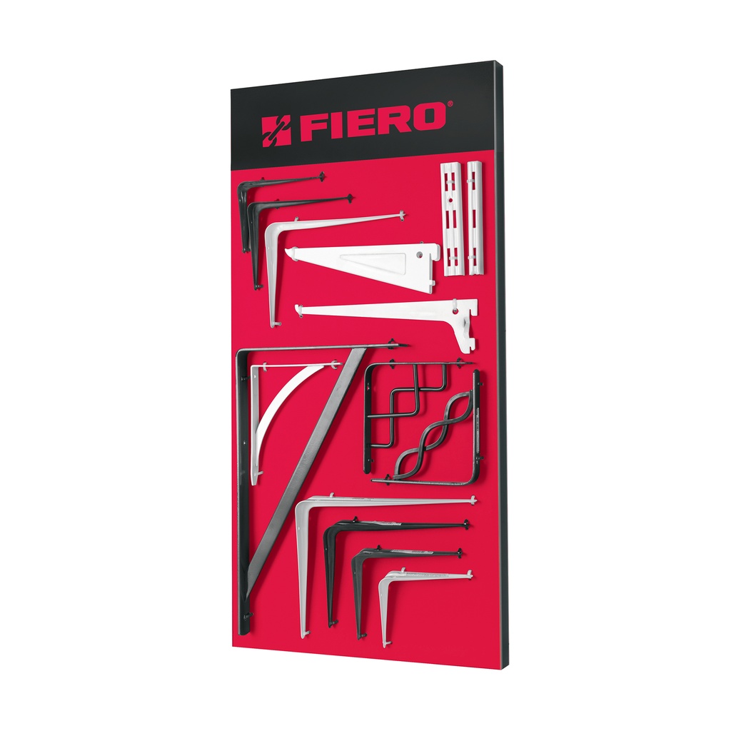Exhibidor de ménsulas, Fiero