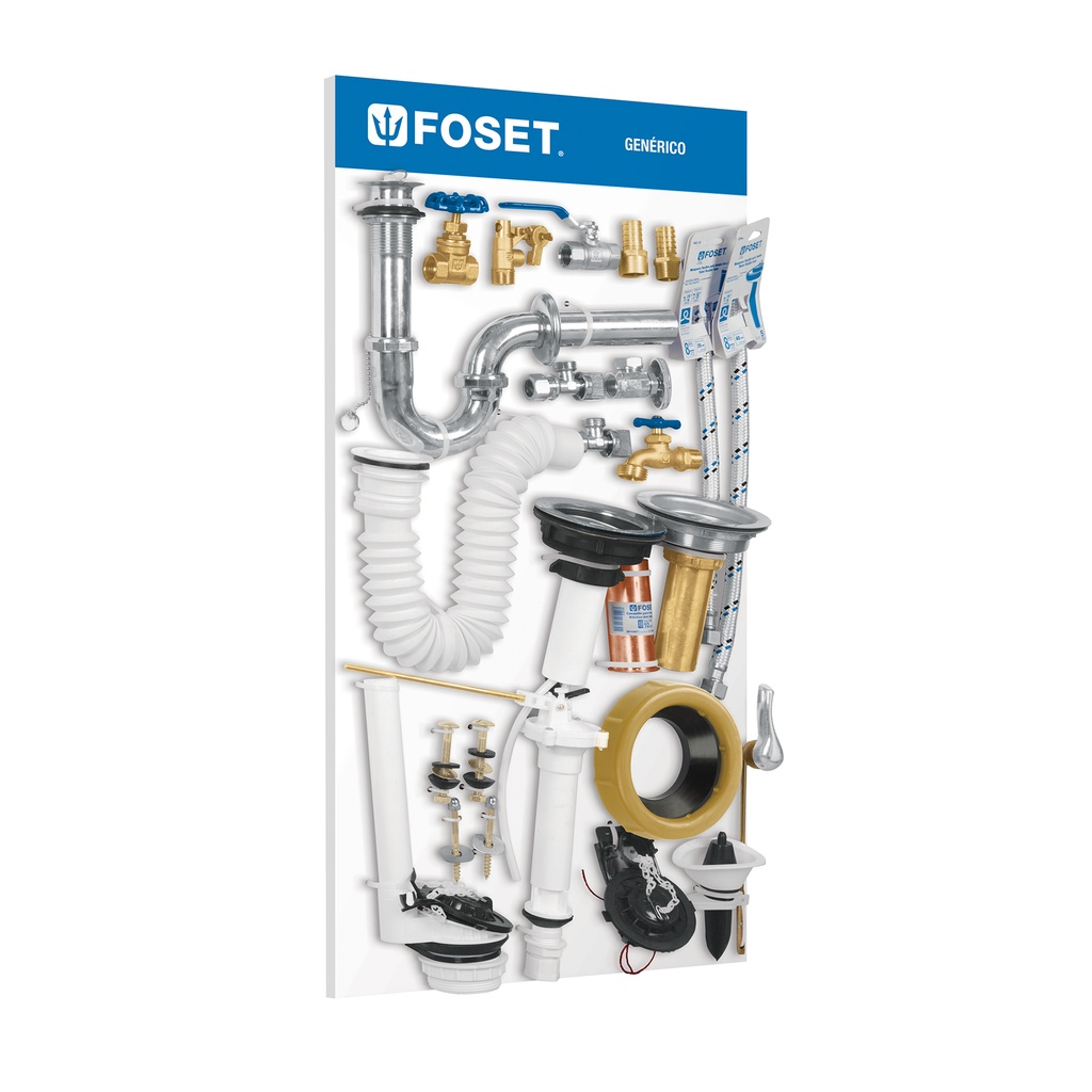 [T55575] Exhibidor de productos Foset, genérico