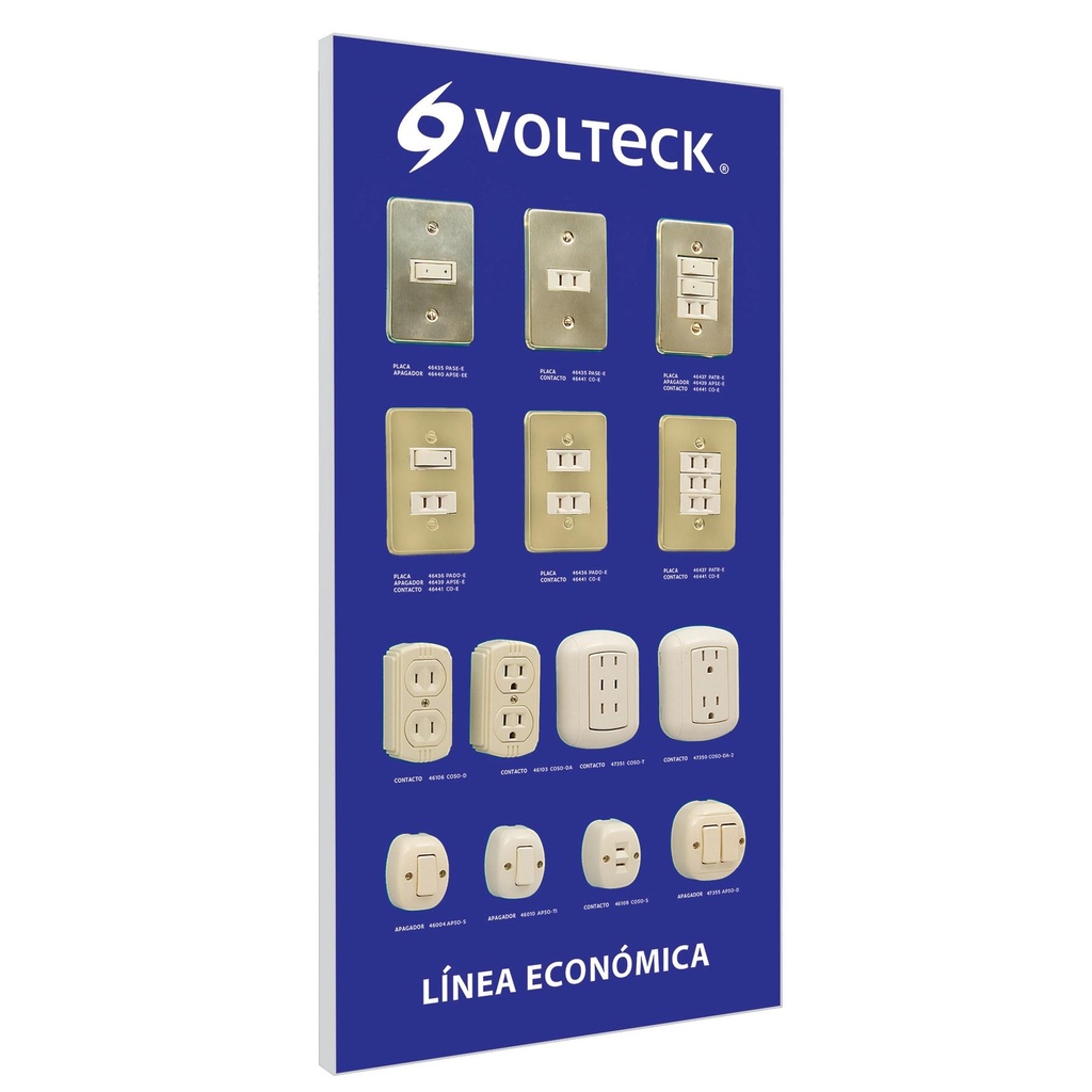 Exhibidor línea económica, Volteck - Pag 539, 808