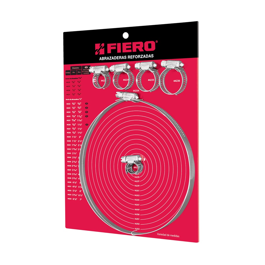 Exhididor Fiero de abrazaderas - Pag 625