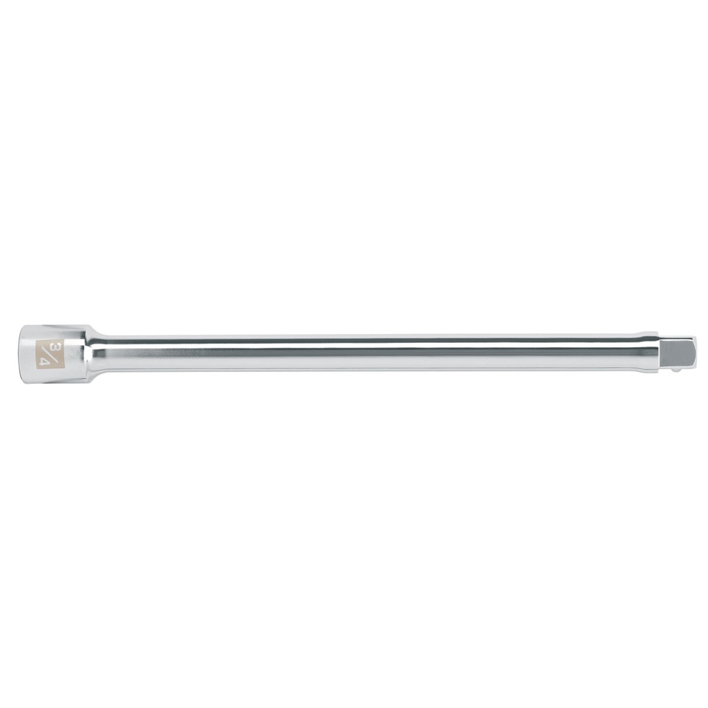 Extensión cuadro 3/4' para matraca, largo 16', Truper