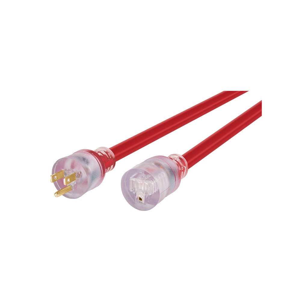 Extensión reforzada aterrizada 10 m 3x12 AWG, Volteck - Pag 420