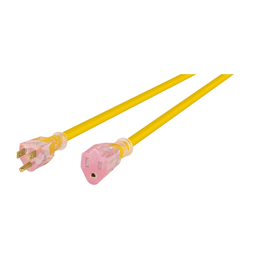 Extensión reforzada aterrizada 15 m 3x14 AWG, Volteck - Pag 420