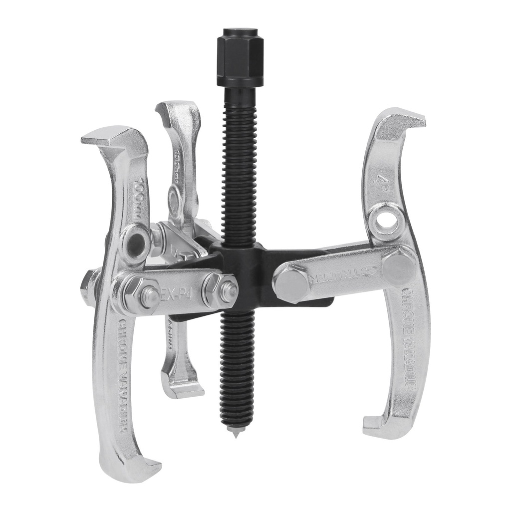Extractor de poleas, 3 quijadas, 4', Truper