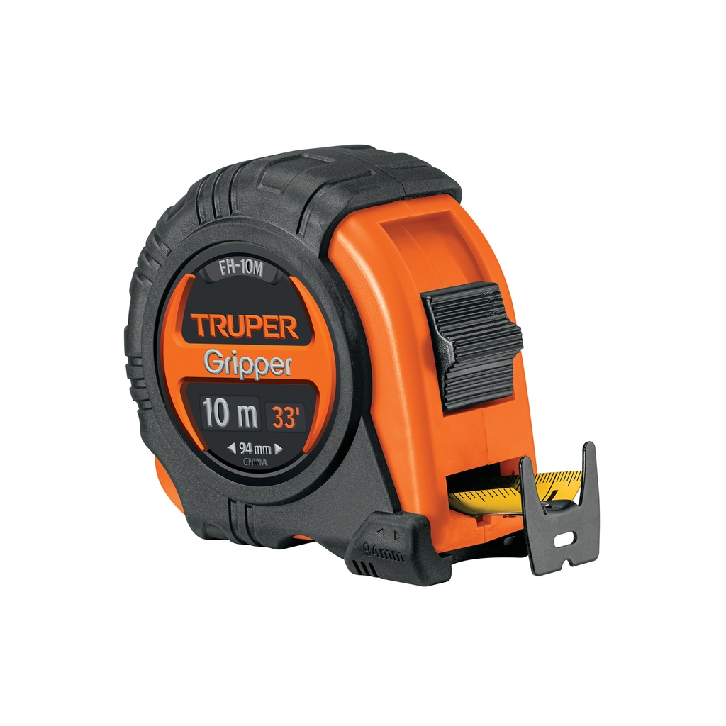 Flexómetro Gripper contra impactos 10 m cinta 32 mm, Truper - Pag 162