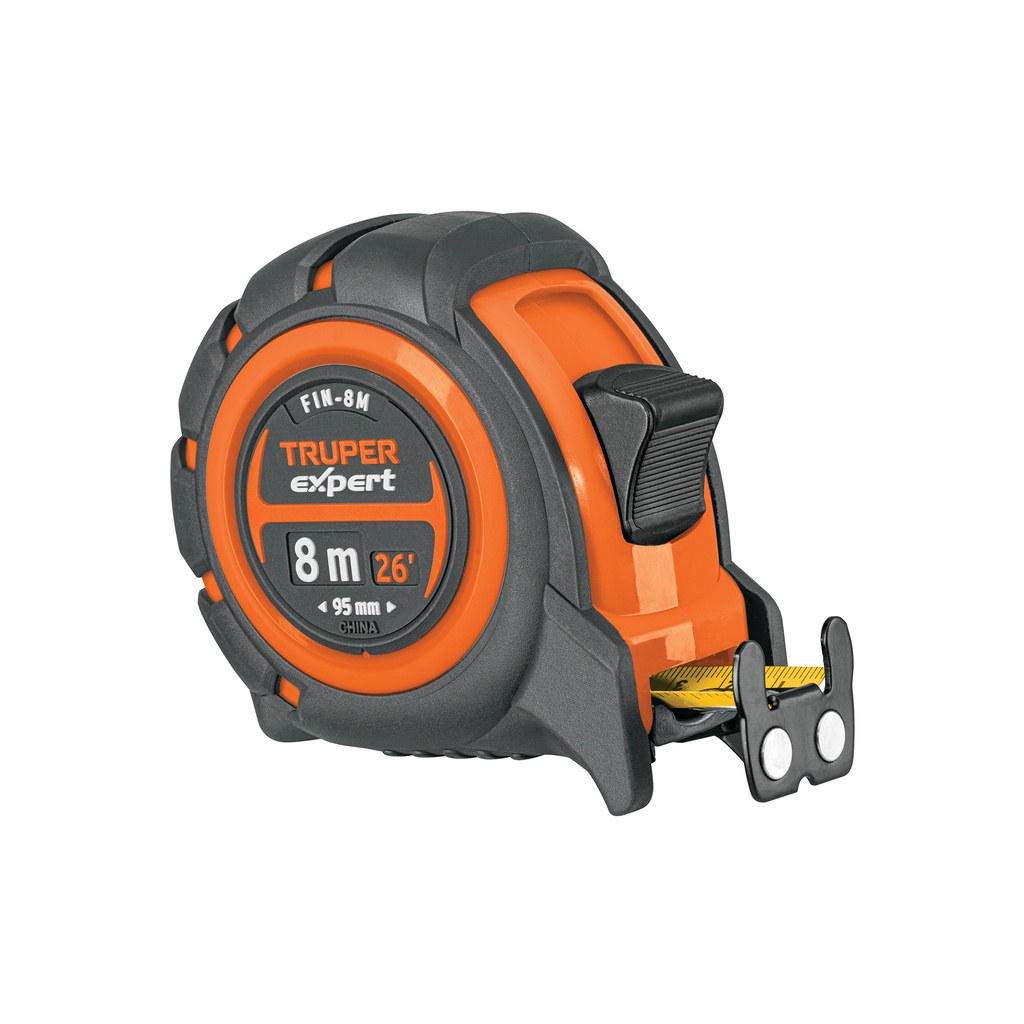 Flexómetro industrial contra impactos 8 m cinta 25 mm - Pag 162