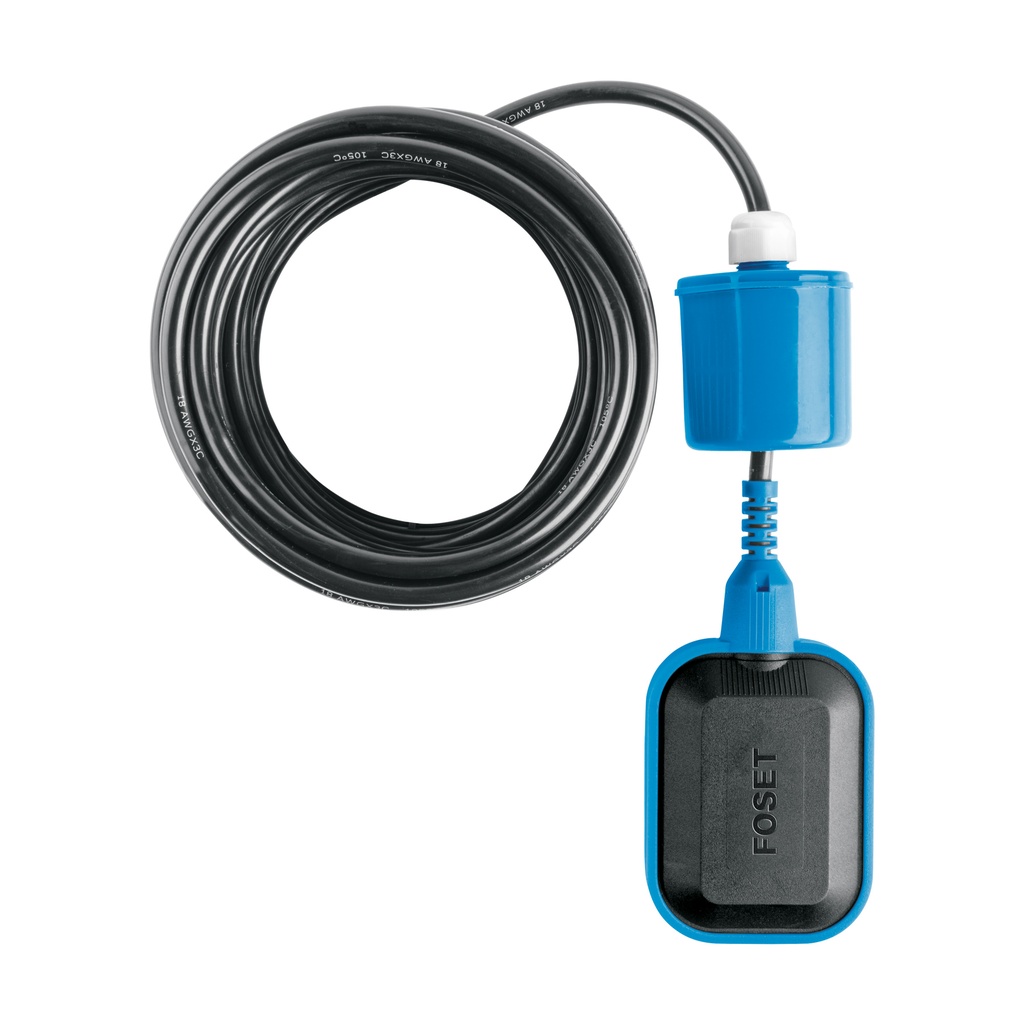 Flotador eléctrico con cable de 10 m, Foset - Pag 547