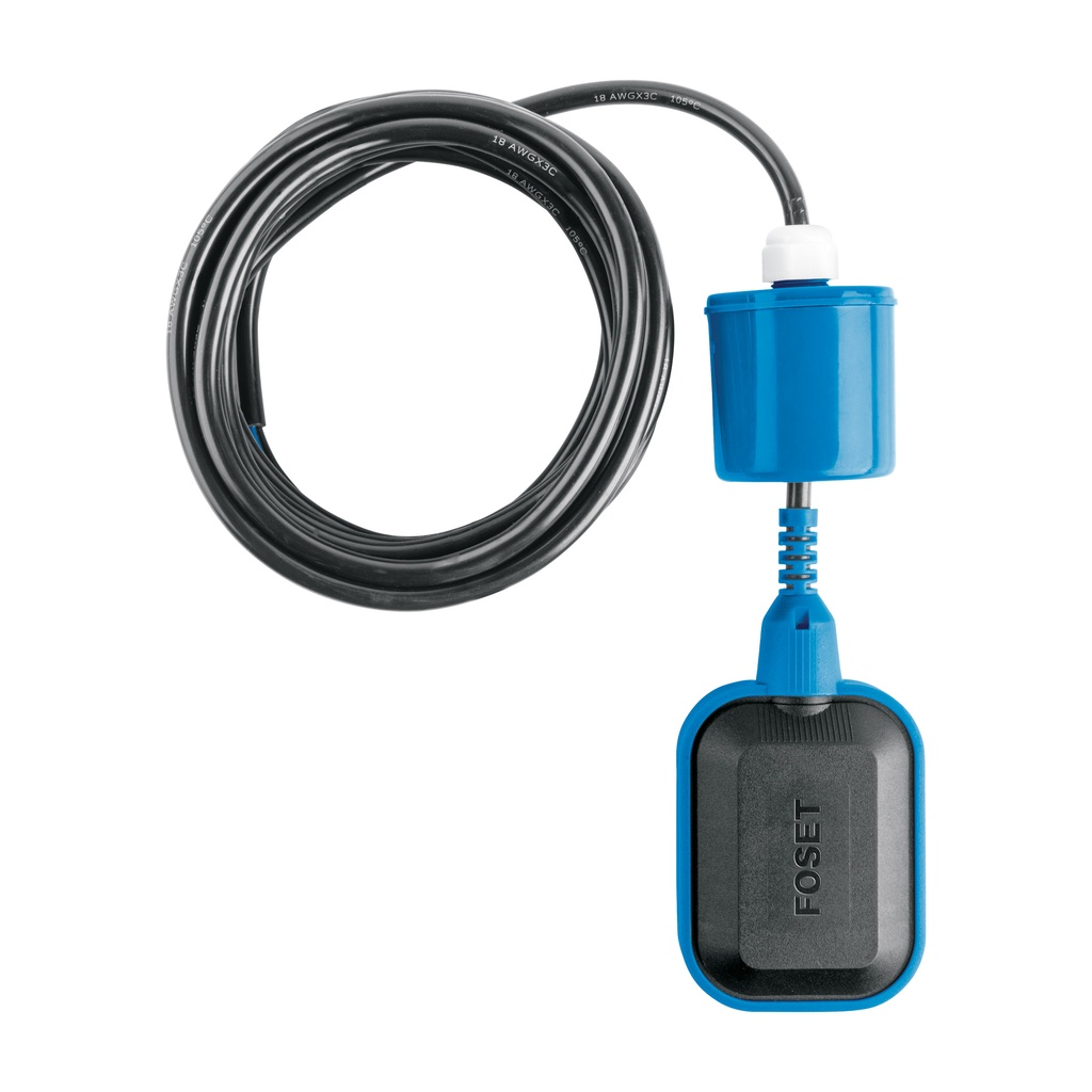 Flotador eléctrico con cable de 6 m, Foset - Pag 547