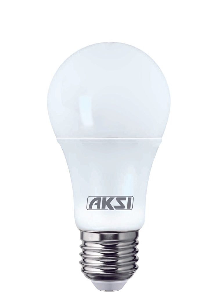 Foco LED Dimeable A19 12W luz calida, caja color