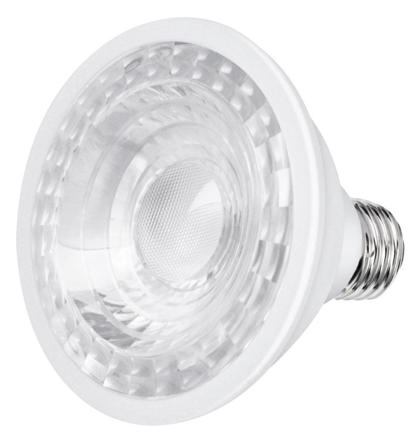 Foco LED PAR 30 12W luz calida, caja color