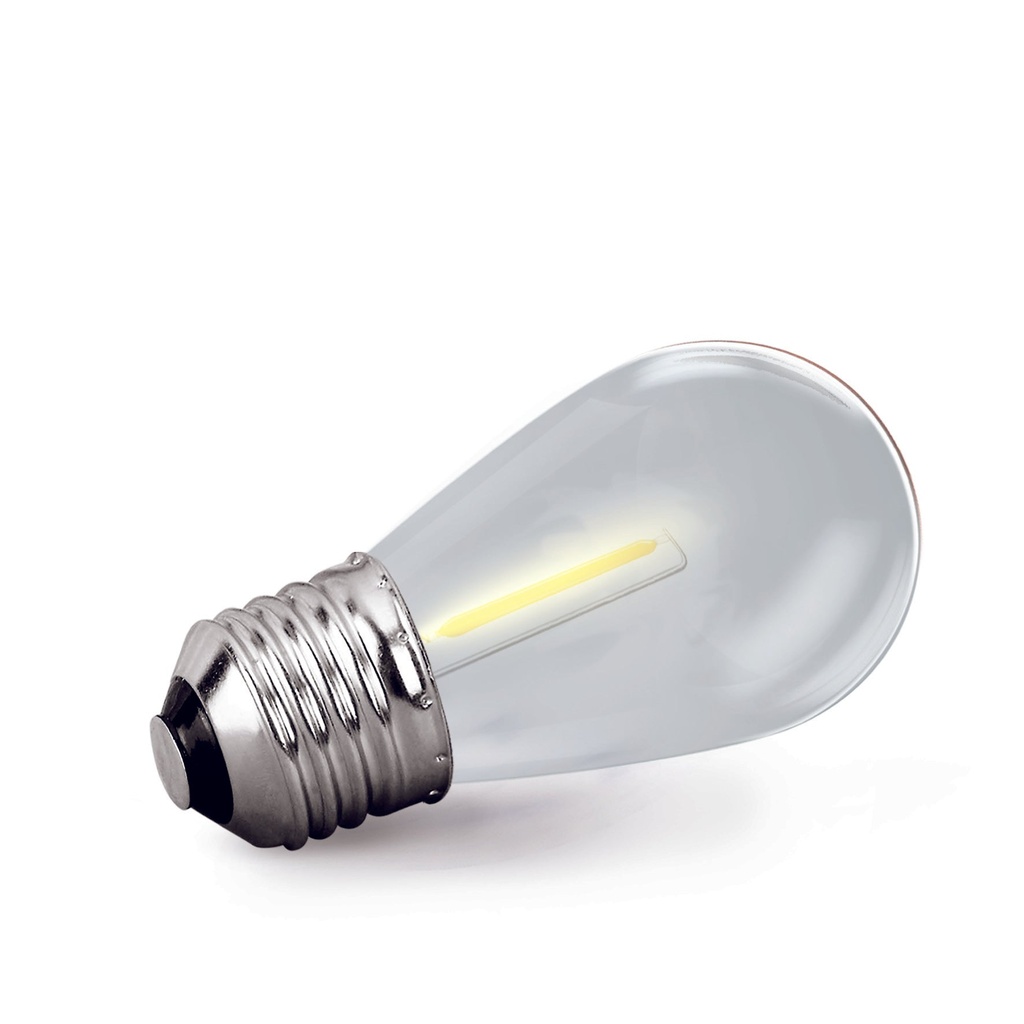 Foco Led Color S14 1W, Cálido 3000k