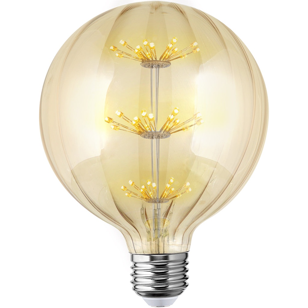 Foco Vintage Pumpkin 2W, dimeable