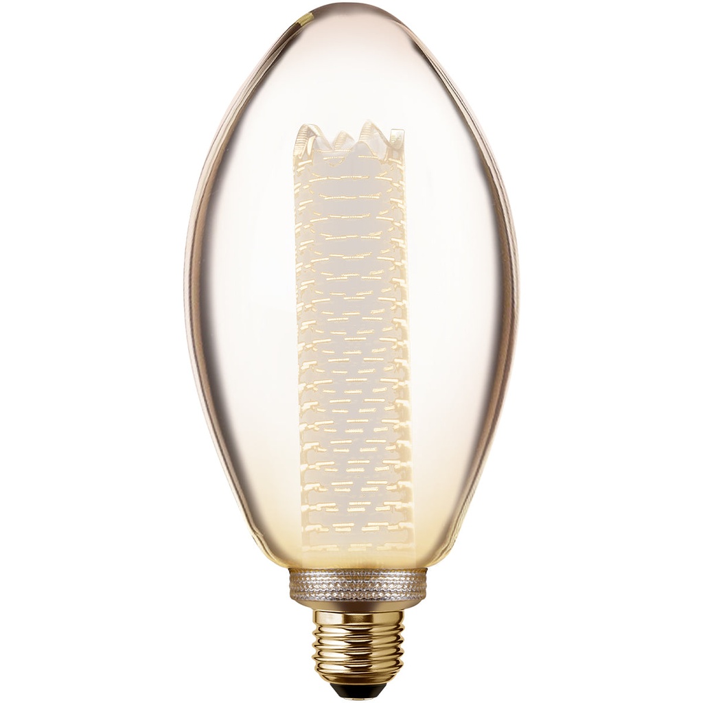 Focos Vintage Vela Tornado 4W, Dimeable