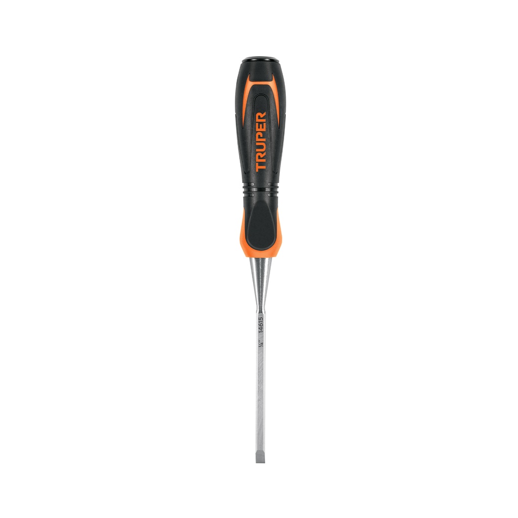 Formón 1/4' mango Comfort Grip, Truper