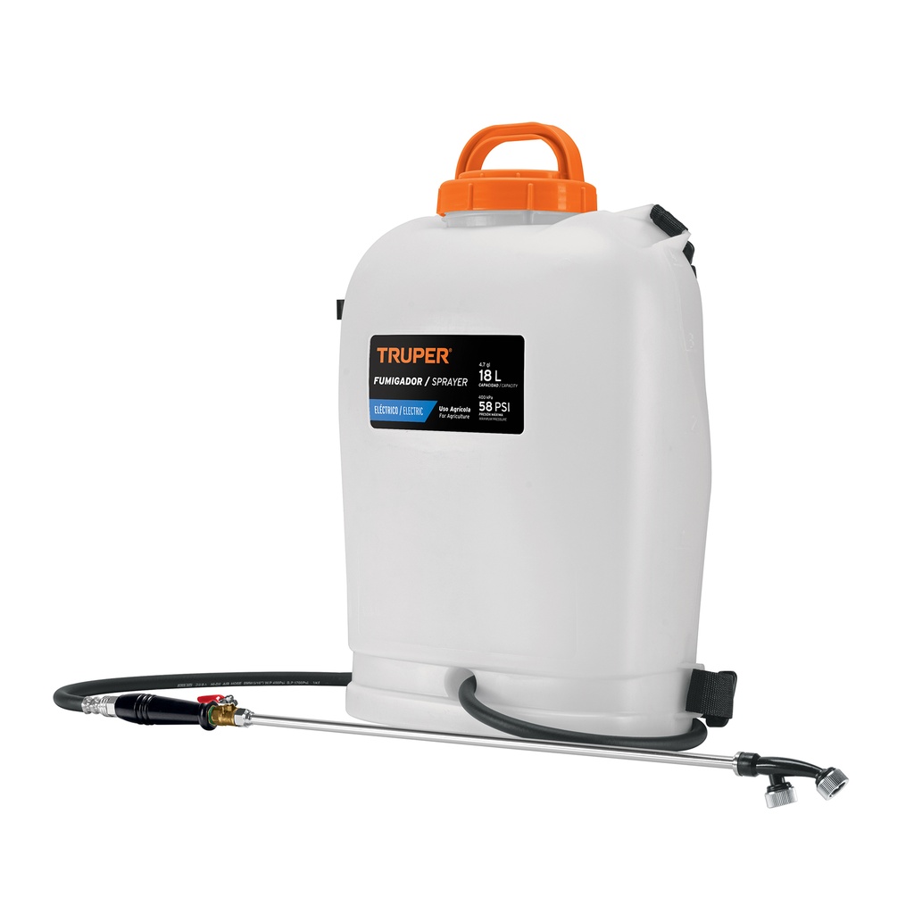 Fumigador de 18 L eléctrico con batería ion litio de 12 V - Pag 211, 362