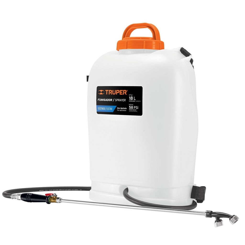 Fumigador de 18 L eléctrico con batería ion litio de 12 V - Pag 211, 362