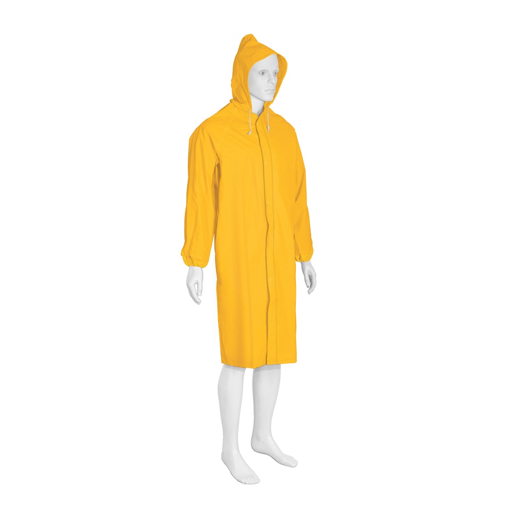 Gabardina impermeable doble capa, talla CH, Truper