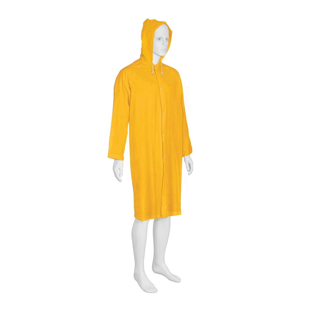 [T29964] Gabardina impermeable ligera de PVC, talla G, Pretul