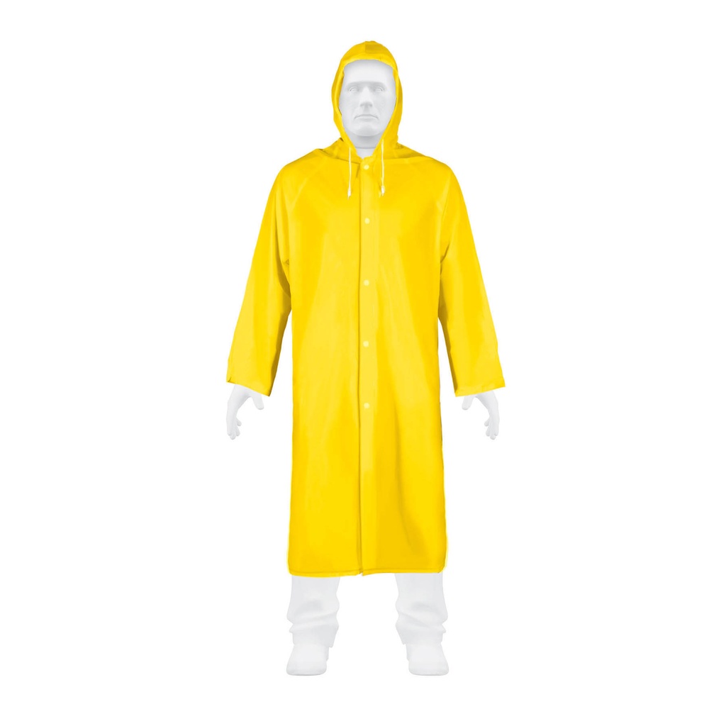 Gabardina impermeable ligera de PVC, talla G, Pretul