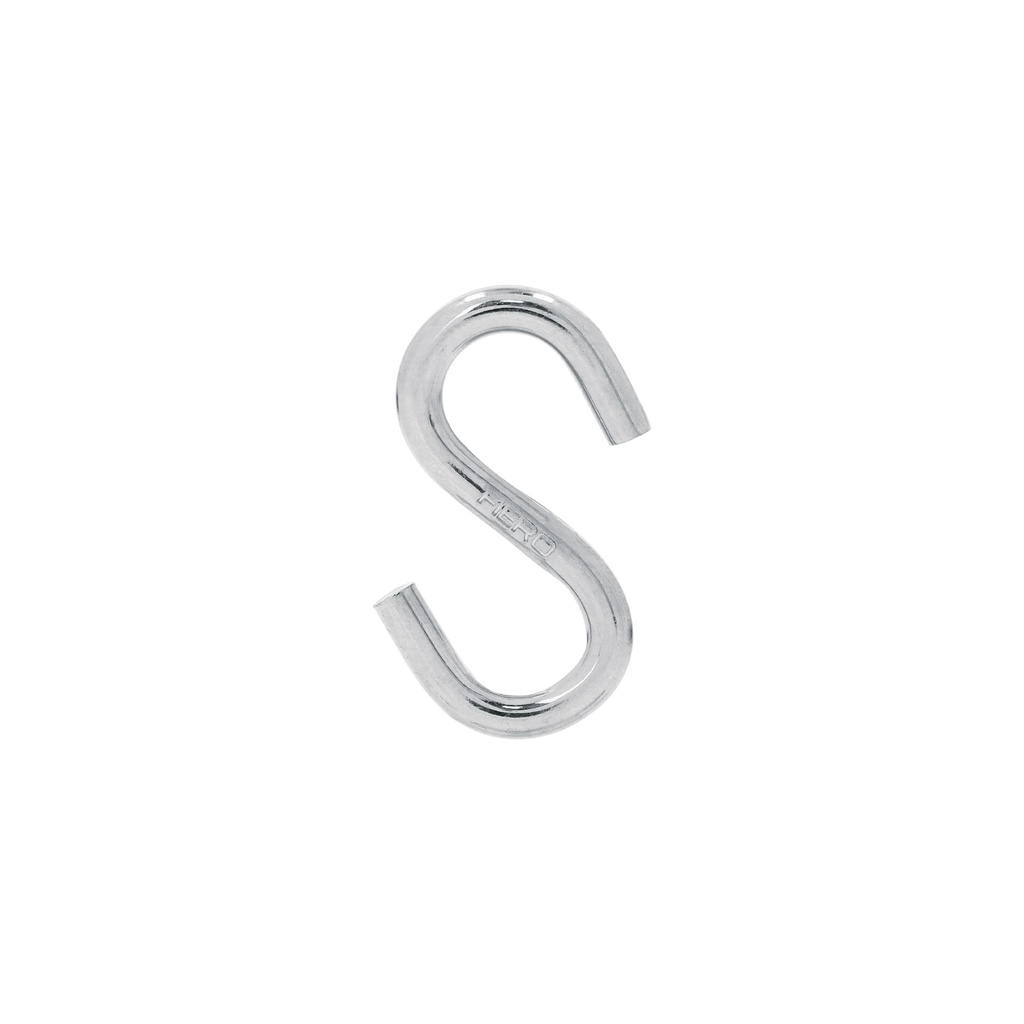 Gancho 'S' de 3/16' de acero para cable, Fiero - Pag 553