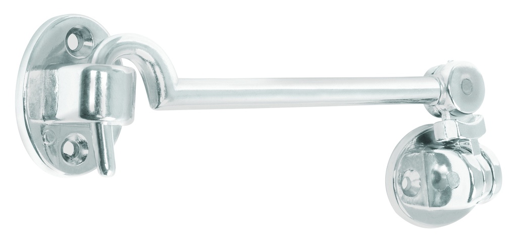 [T43646] Gancho cromado para puerta, Hermex
