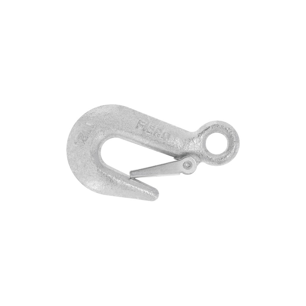 Gancho eslinga de acero forjado 5/8', carga 1500 kg, Fiero - Pag 553