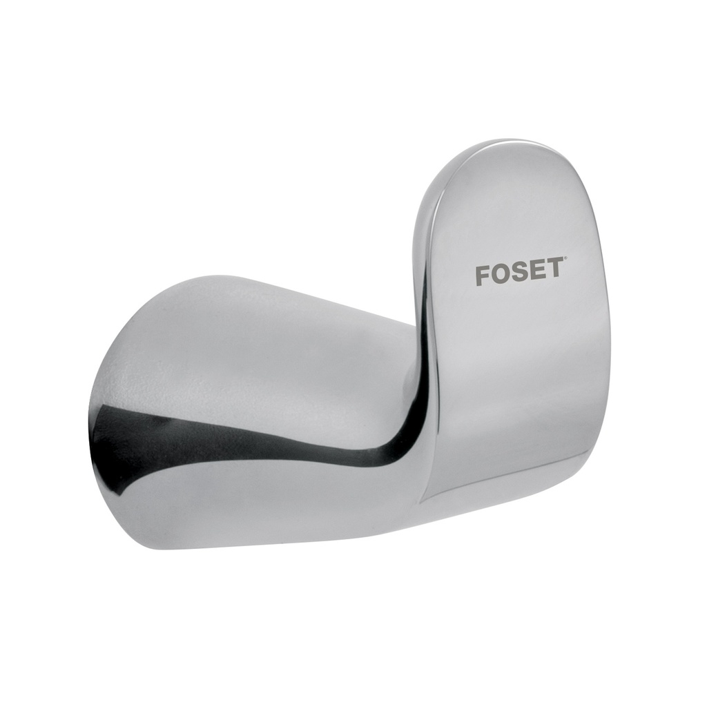 Gancho sencillo de latón acabado cromo para toalla, Riviera - Pag 494