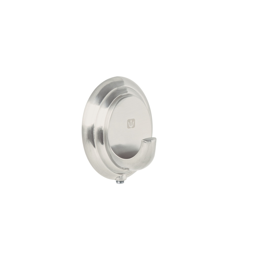 Gancho sencillo metálico acabado satín, Foset Aqua - Pag 479